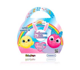 Мʼяка колекційна іграшка-сюрприз - Зайчики та пташки