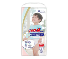 Підгузки Goo.N Plus для дітей (розмір 5(XL), 12-20 кг, 38 шт)