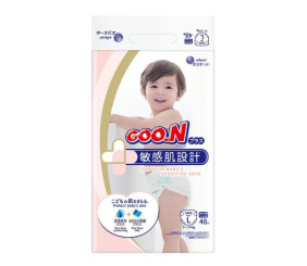 Підгузки Goo.N Plus для дітей (розмір 4(L), 9-14 кг, 48 шт)
