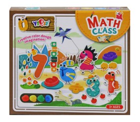 Тісто для ліплення "Клас математики", 4 кольори