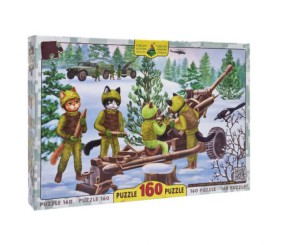 Пазли "Котики ЗСУ. Артилеристи", 160 елементів