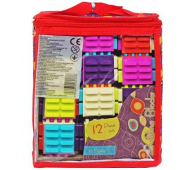 Конструктор Пластикові кубики, 12 деталей