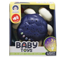 Нічник із проектором "Черепашка" (синя)