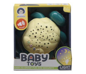 Нічник із проектором "Черепашка" (бірюзова)