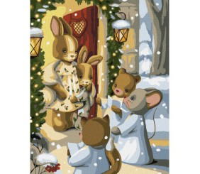 Картина за номерами "Магія колядок" ★★★