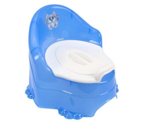 Горщик із кришкою "Трон" (блакитний)