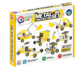 Конструктор металевий 6 в 1 "Спецтехніка" 225 деталей