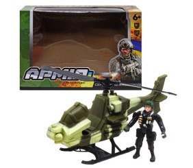 Військовий набір з аксесуарами "Армія: Вертоліт"