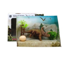 Фігурка динозавра з яйцем "Трицератопс"