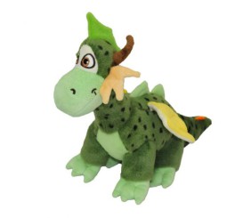 Іграшка мʼяка "Дракончик", зелений, 30 см
