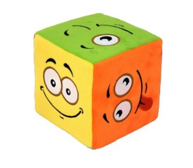 Іграшка мʼягконабивна "Емоджикуб",13,5 см