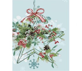 Картина за номерами "Новорічна прикраса" 40х50 см