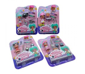 Лялька з аксесуарами "Музична вечірка" (мікс)