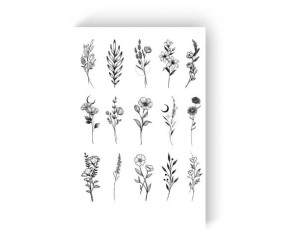 Тимчасові тату-перебивки "15 гілочок"