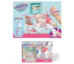 Набір "Котик DIY Fashion Graffiti Kitten"