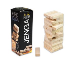 Настільна гра "Fire Jenga", міні (48 брусків)