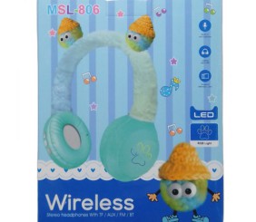 Навушники бездротові "Мʼякі монстрики" (мʼятні)
