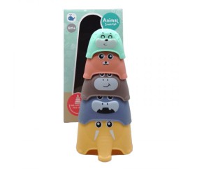 Логіка пірамідка "Тваринки", 5 елементів