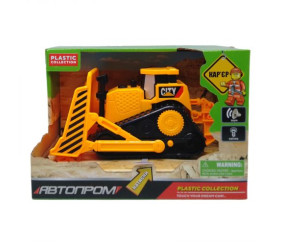 Інерційна машинка "Карʼєр: Бульдозер" із серії "Автопром"