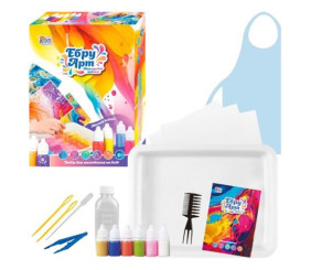 Набір для творчості "Ебру Арт", 6 пігментів