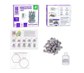 Набір для творчості з міні-цеглинок "Кругла башта"