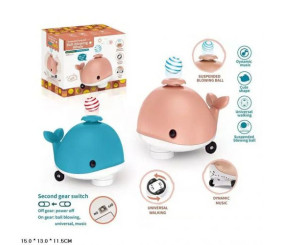 Іграшка музична "Кит-фокусник" (мікс)