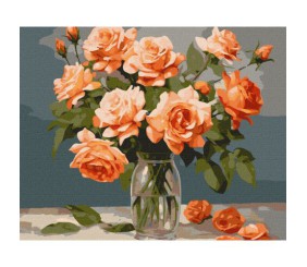 Картина за номерами "Витончений букет" 40х50 см