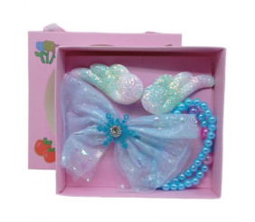 Набір дитячих прикрас "Крила" (блакитний)