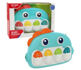 Ігровий центр піаніно "Динозаврик", музика, світло