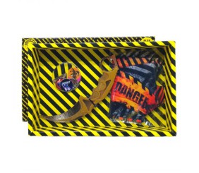 Ігровий набір BOX "Керамбіт Gold" ніж та рукавички