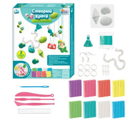 Набір "Створи красу: Прикраси з полімерної глини" (укр)