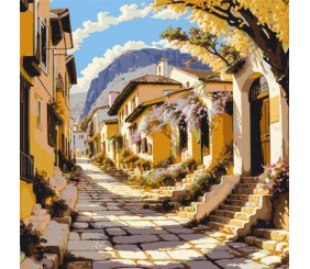 Картина по номерах "Бути в моменті" 40x40 см