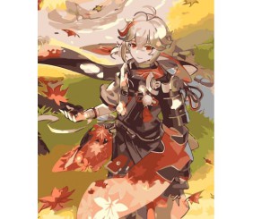 Картина по номерах "Геншн Імпакт: Кадзуха" 40x50 см