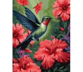 Картина за номерами "У райському саду" 40х50 см