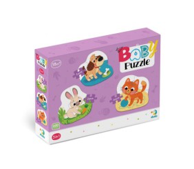 Пазл 3в1 "Домашні тварини" (9 елем)