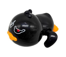 Заводна іграшка для ванни "Каченя" (чорна)