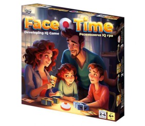 Розвиваюча настільна гра "Face Time" (укр)
