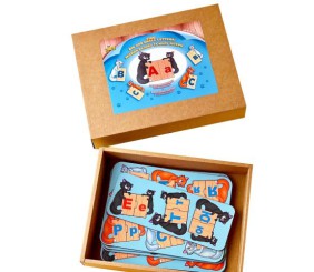 Навчальний набір "Знайди велику та маленьку букву"