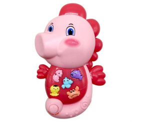 Інтерактивна іграшка "Морський коник", рожевий