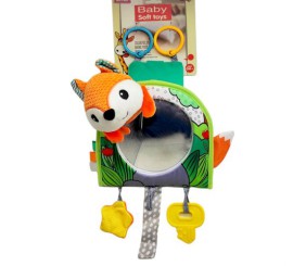 Брязкальце-підвіска з дзеркалом "Білочка"