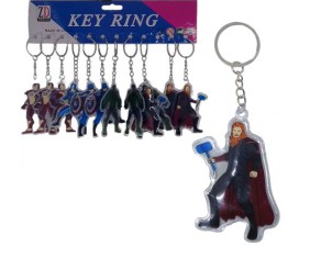 Набір брелоків "Супергерої" (12 шт)