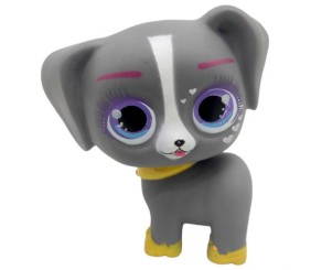 Ігрова фігурка "Animal world", песик сірий