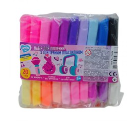 Набір повітряного пластиліну (20 кольорів)