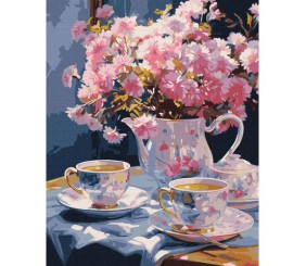 Картина за номерами "Вишукане чаювання" 40х50 см