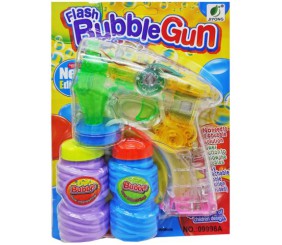Пістолет з мильними бульбашками "Bubble Gun"