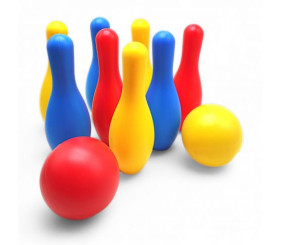 Игровой набор "Боулинг", 8 кегль, 2 шара