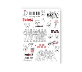 Тимчасові тату-перебивки "STRAY KIDS"