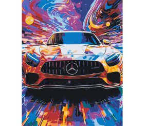 Картина по номерах Мерседес" 40x50 см