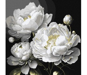 Картина за номерами з фарбами металік "Бездоганна краса" 40х40 см