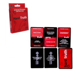 Гра настільна карткова "Hard Truth" 18+